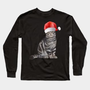 Cute And Lovely Animals With Christmas Long Sleeve T-Shirt